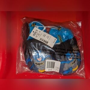 Batman Themed Kids Slippers Toddler Boys Size 7/8 BNWT